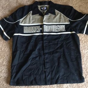 Harley Davidson Button Up Shirt